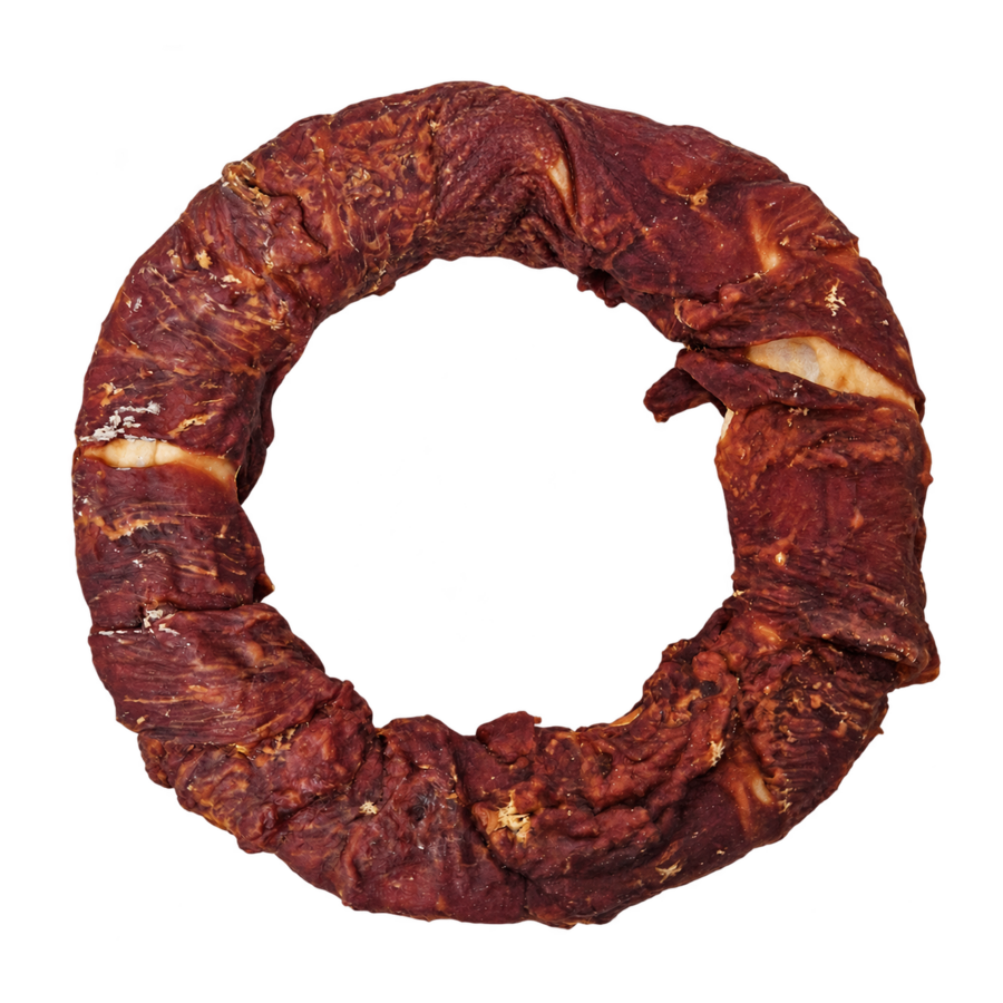 Maxi Donuts au canard Bubimex pour chien, anneau de 19 cm