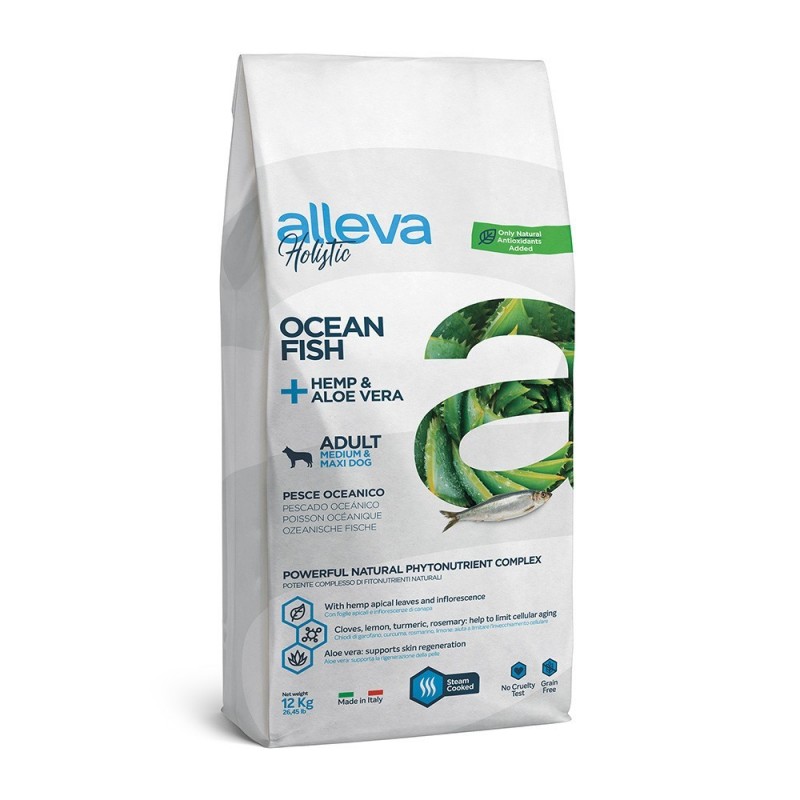 Alleva holistic poisson medium/maxi adulte