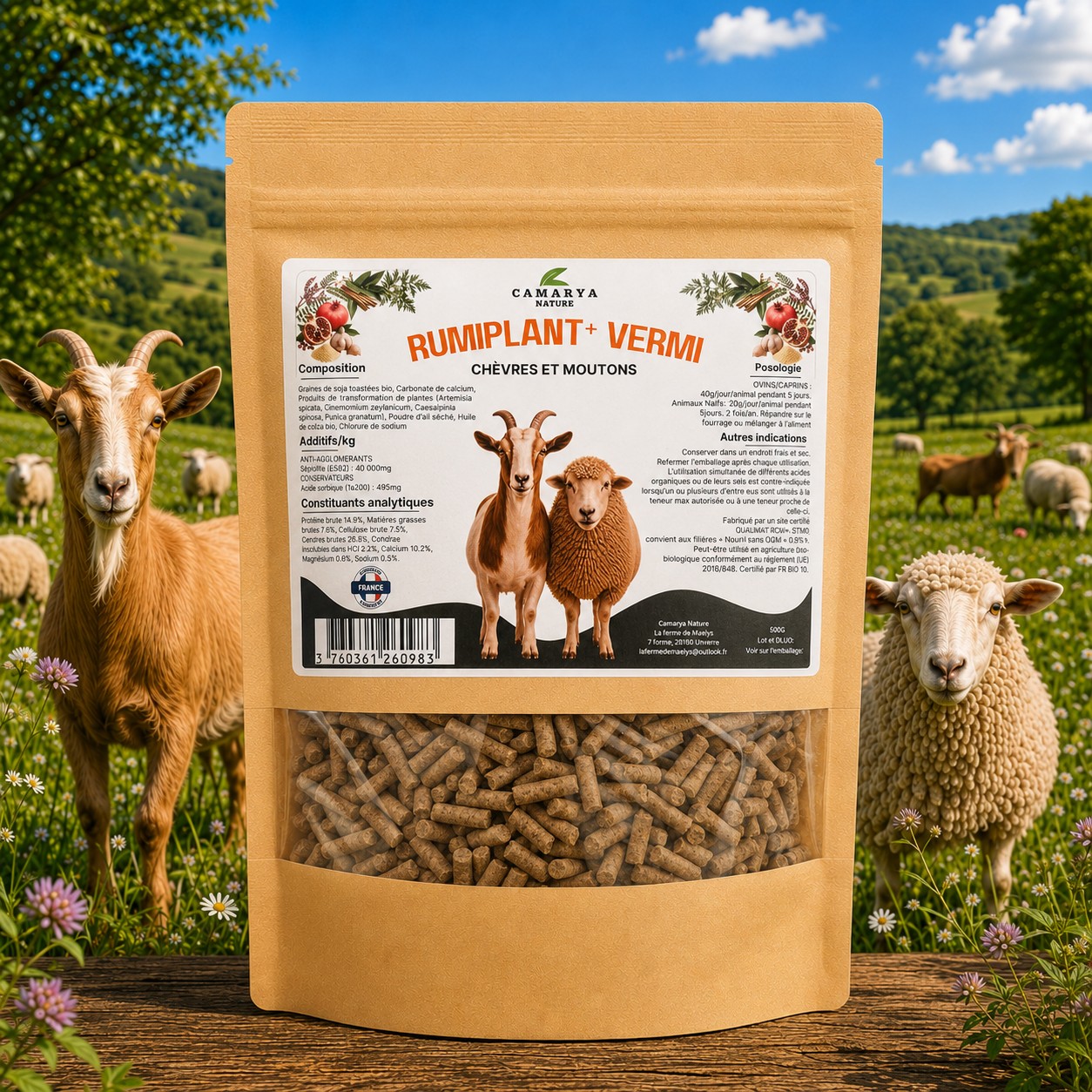 Rumiplant+ Vermi chèvres et moutons