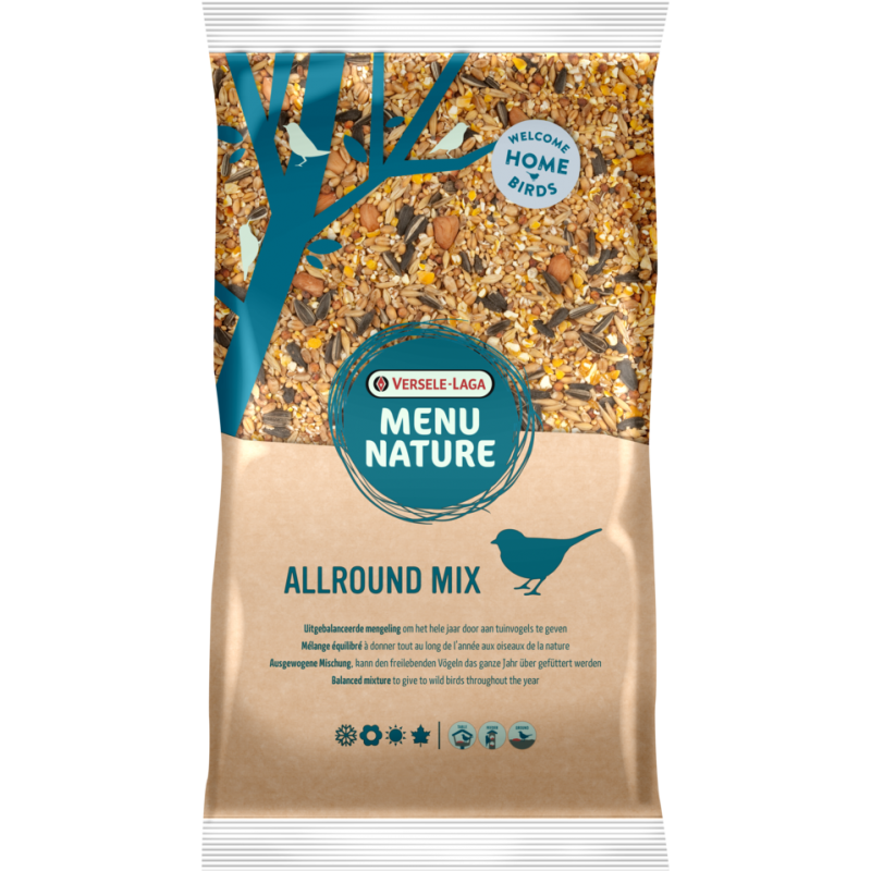 allround mix 5kg melange de graines pour oiseaux de la nature