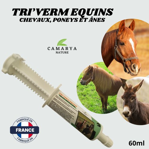 Tri’Verm Équins en seringue