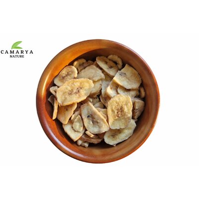 Tranches de banane, gâterie pour animaux