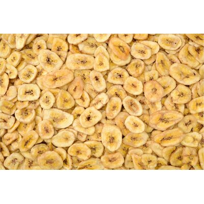 rondelles de bananes séchées pour chevaux - friandise naturelle