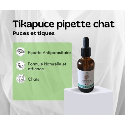 Tikapuce pipette chat