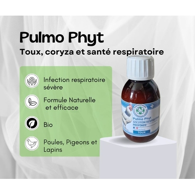pulmo phyt, coryza de la poule, toux et éternuements, maladie respiratoire, E.coli pulmonaire
