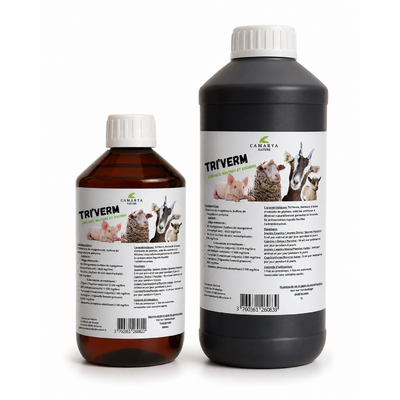 tri'Verm vermifuge naturel liquide chevres moutons et cochons