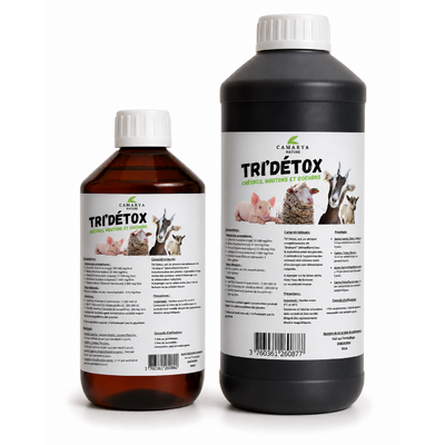 Tri'Détox-drainant détoxifiant foie naturel chèvres moutons et cochons