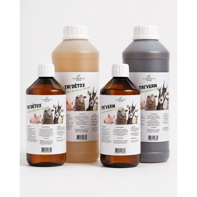 Pack Duo Phyto Plus-détox et vermifuge naturelle chèvre et mouton