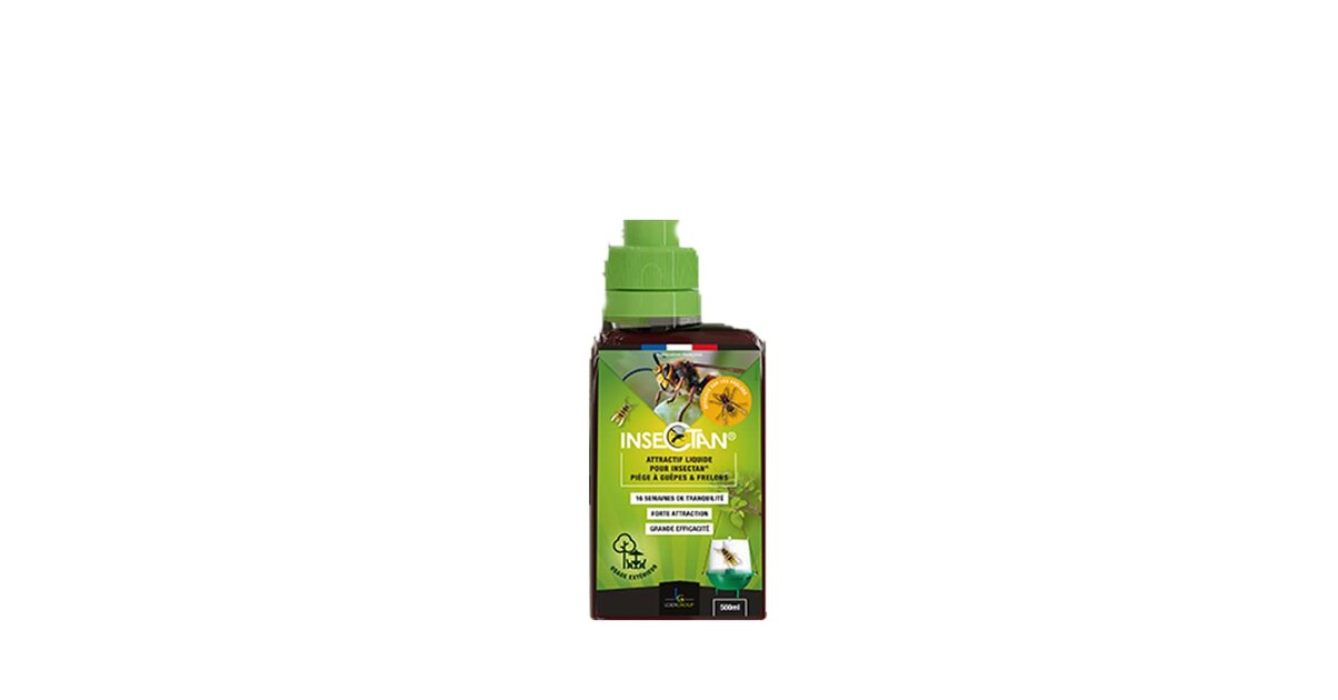 Piège à Frelon Asiatique K.pro Vert 375g Attractif Piège à Guêpes K.pro Vert - 375g - Efficace Guêpes /Frelons/Mouches - N'Attire Pas Abeilles Attractif Guêpes Frelons Combinaison Frelon Asiatique