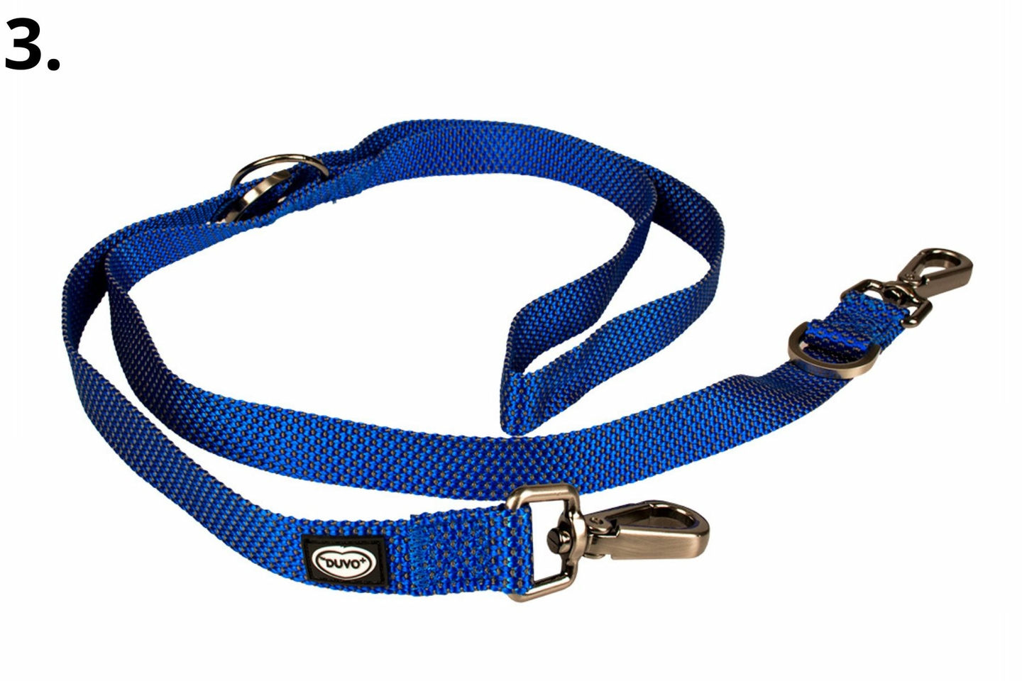 Qiilu Laisse double pour chien Laisse de Dressage pour Chien Double