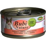 Bubi nature Thon et Crevette, alimentation humide pour chats