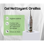Gel nettoyant pour oreilles des chiens et des chats