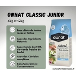 ownat classic junior-petites croquettes pour jeunes chiens