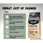 ownat just grain free salmon-croquettes au saumon pour chiens sans céréales