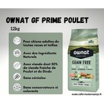 Ownat grain free prime adult chicken-croquettes pour chien adultes