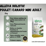 Alleva holistic chicken duck mini adult-croquettes ultra premium pour petits chiens