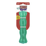 Kong squeezz dental stick md vert-jouet pour chien