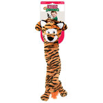 Kong stretchezz jumbo tiger orange-jouet pour chien