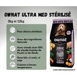 ownat ultra medium sterilized-croquettes pour chiens stérilisés