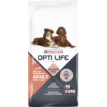 Opti life skin care maxi medium adult-croquettes sans gluten saumon peau et poils pour grands et moyens chiens adultes