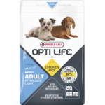 Opti life mini adult sterilised light-croquettes sans gluten pour petits chiens adultes