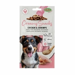 Creamy poulet crevette bubimex-crème à lécher pour chiens