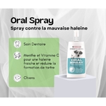 Oral spray-Oropharma-Spray contre la mauvaise haleine du chien