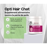 Opti hair-Supplément alimentaire contre la perte de poils chez le chat oropharma.png