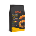 alleva natural chicken pumpkin mini medium adulte- croquettes super premium pour chiens de petite et moyenne race