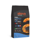 alleva natural fish pumpkin mini medium adulte- croquettes super premium pour chiens de petite et moyenne race
