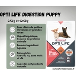 Opti life puppy digestion all breeds-versele laga