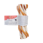 Sticks de collagène torsadés au poulet-friandise naturelle pour chiens