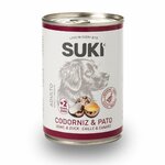 Boîte Chien adulte suki caille et canard 400 g