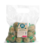 Boules de graisse x25 avec filets pour oiseaux de la nature