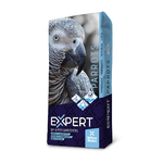 Expert premium perroquet 15kg, fruit, amazone, cacatoès, gris du gabon, ara, youyou, caique