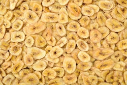 rondelles de bananes séchées pour chevaux - friandise naturelle