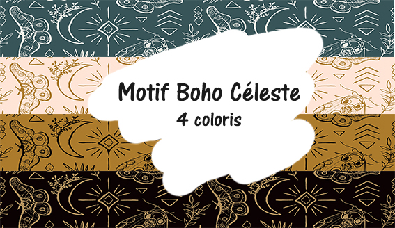 motif celeste panel ecri