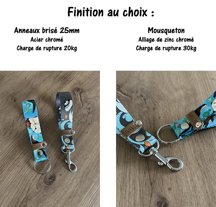finition porte clés