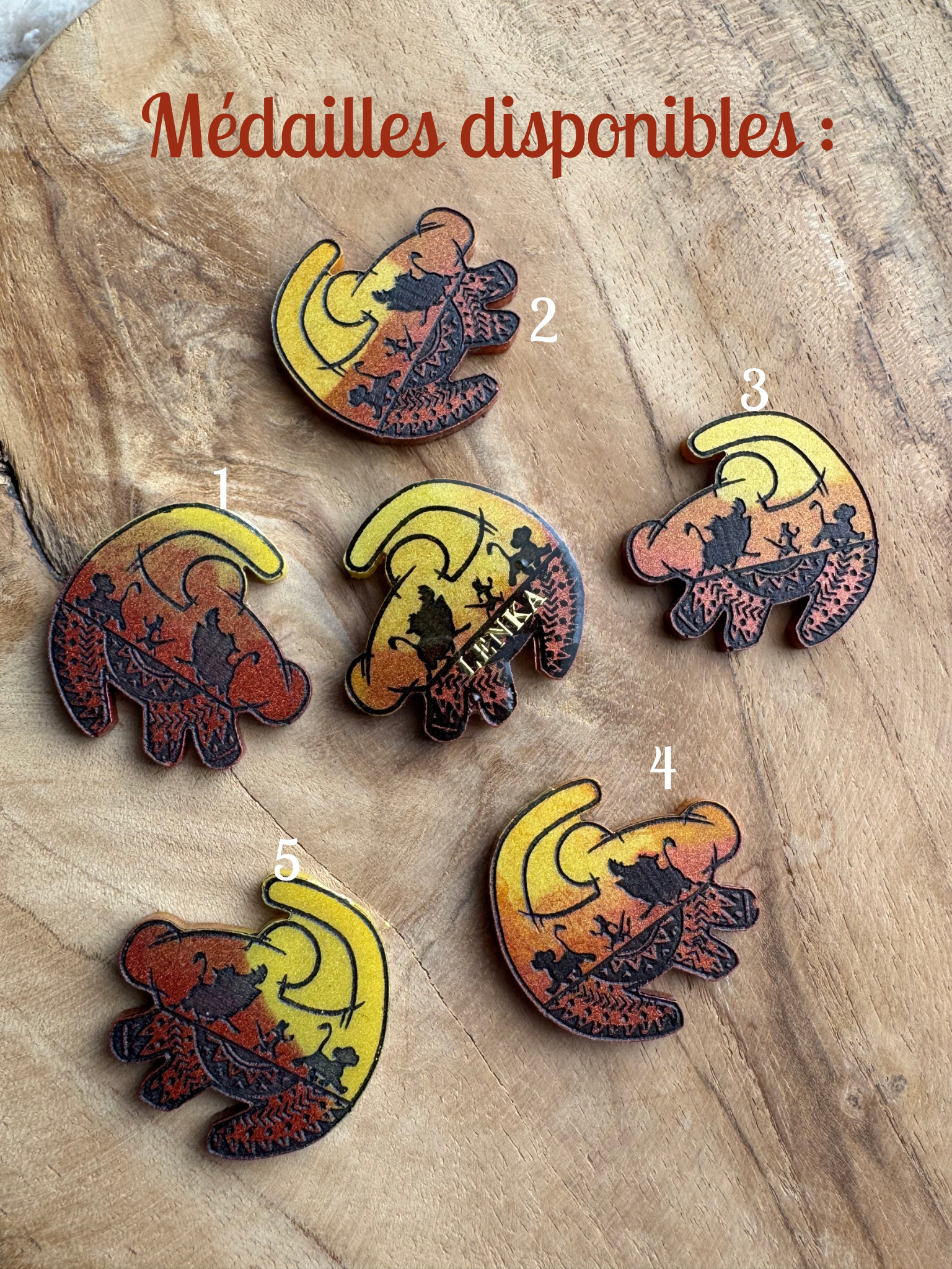 Copie de Copie de Médailles disponibles