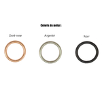 Coloris anneaux sans laiton