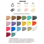 couleurs TPU metal avec pantone
