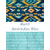 motif amerindien bleu