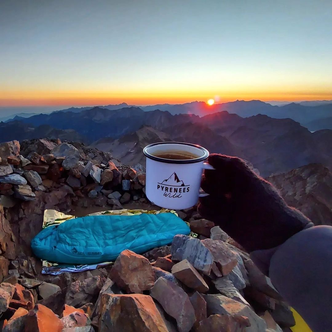 Mug émaillé Pyrénées Wild