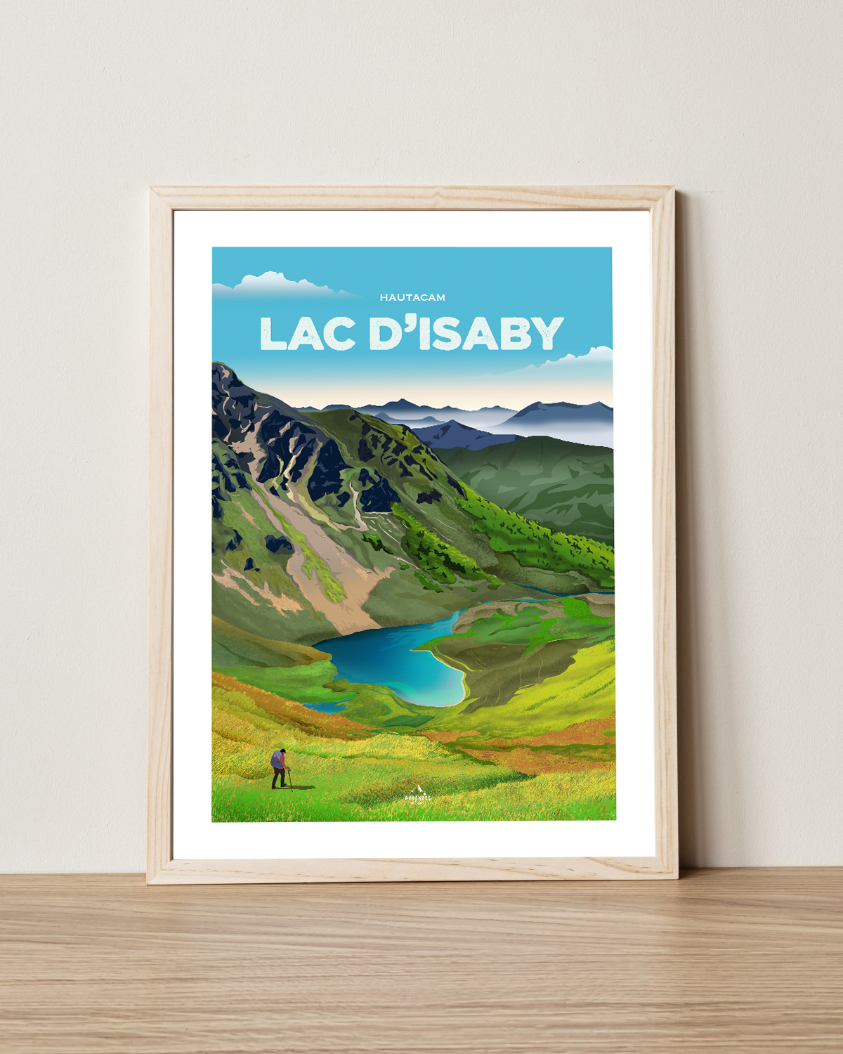 Affiche lac dIsaby