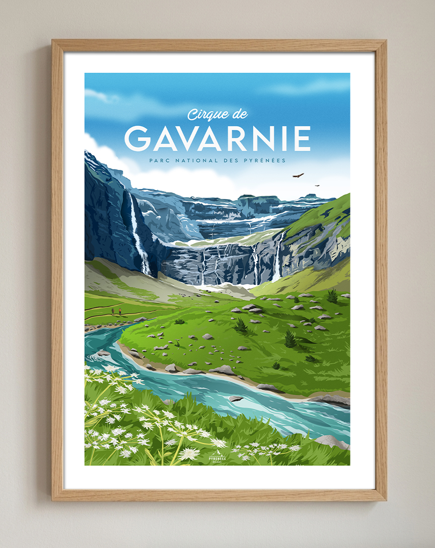 Le cirque de Gavarine + cadre