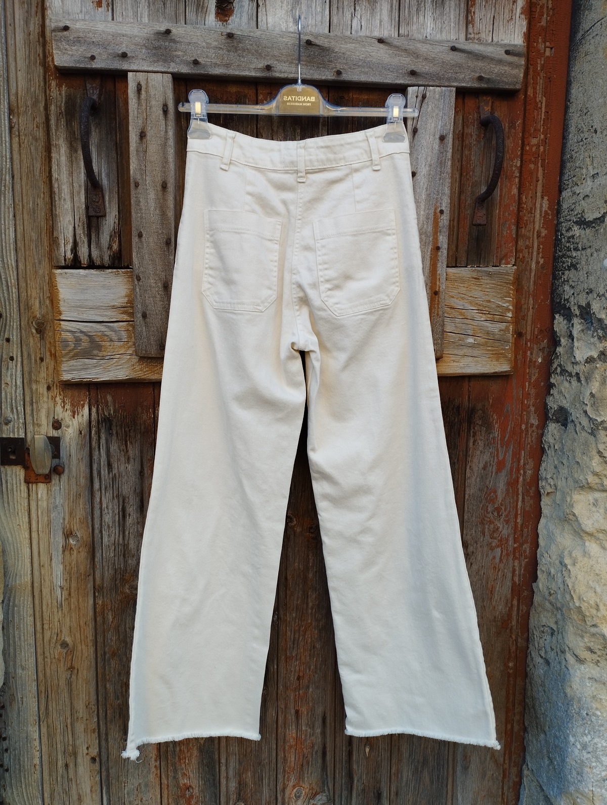 Pantalon En Cuir Banditas From Marseille - Noir - Taille S/M - Occasion Très Bon état