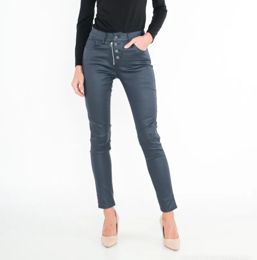 pantalon simili 7187 melly and co marine