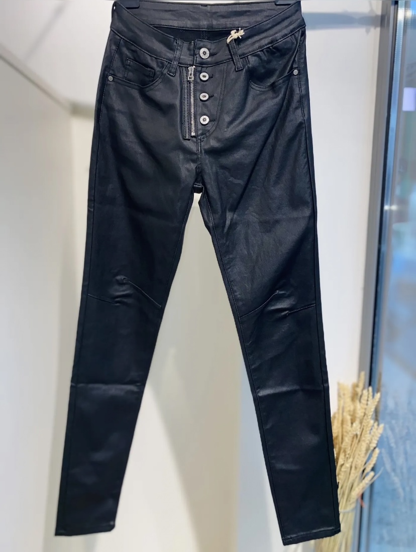 PANTALON 7187 SIMILI MELLY AND CO NOIR 2