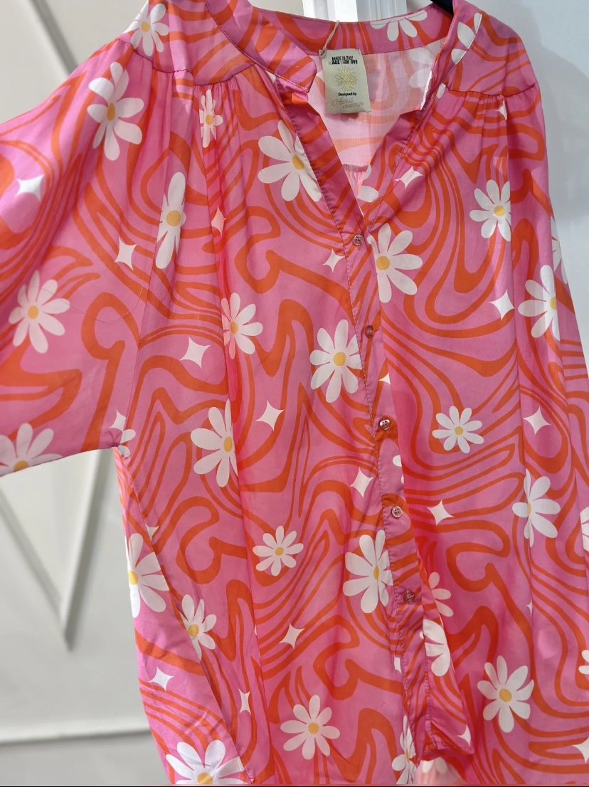 MAXI CHEMISE KARINA ROSE APRIL VINTAGE 1