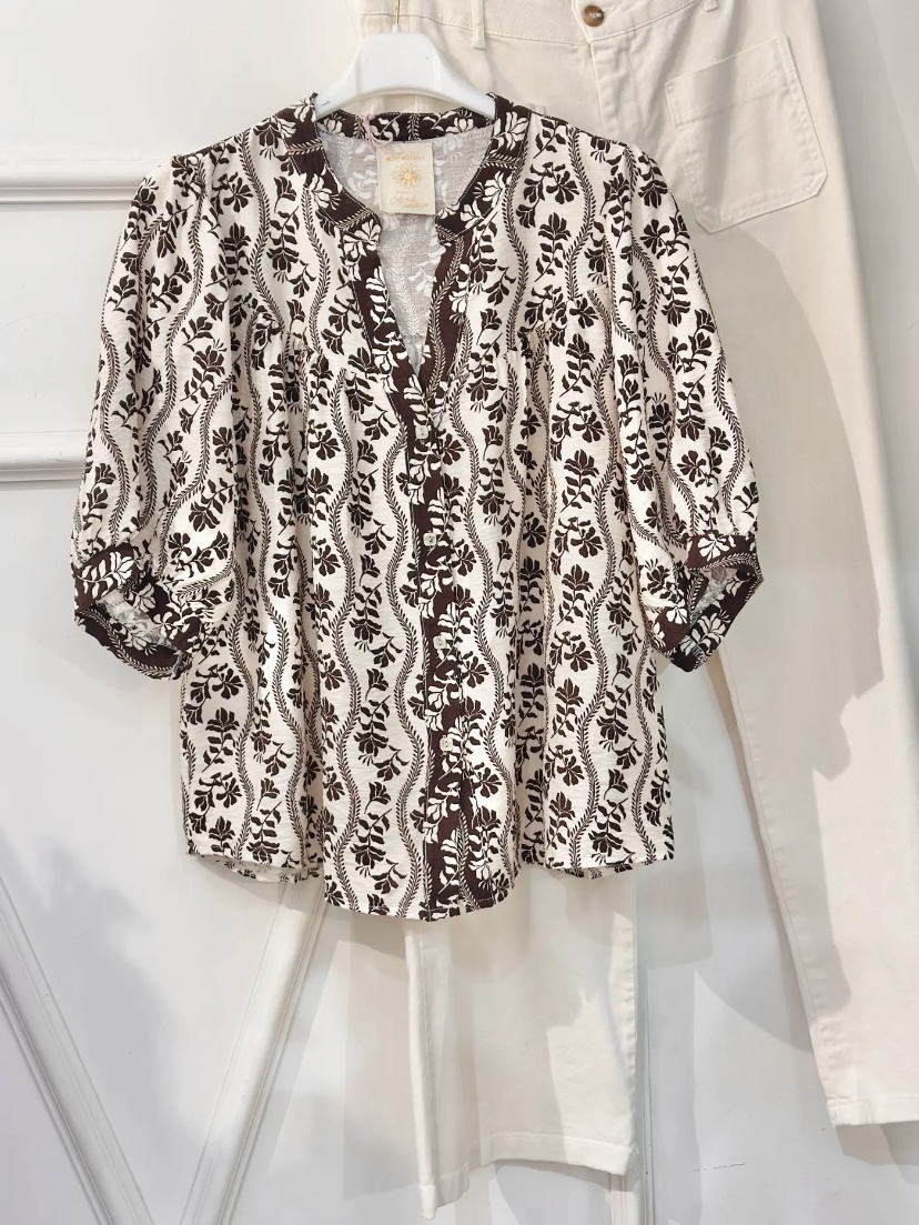CHEMISE LORIE CHOCOLAT APRIL VINTAGE 2